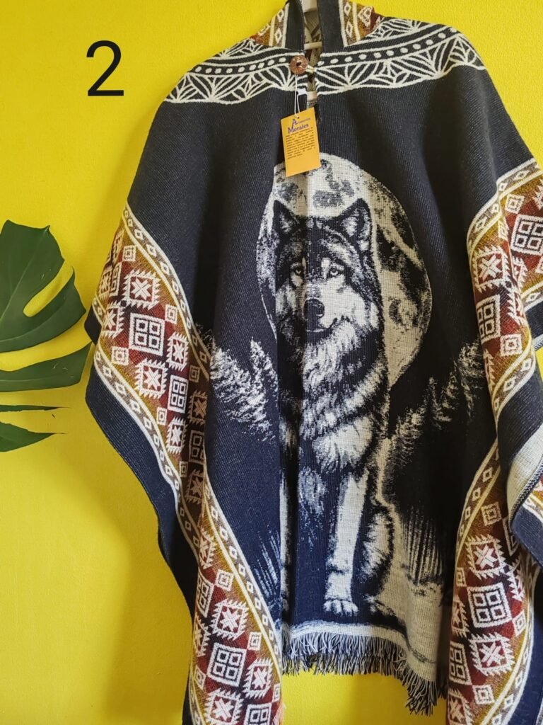 Artisanal Highland Poncho Nº 2