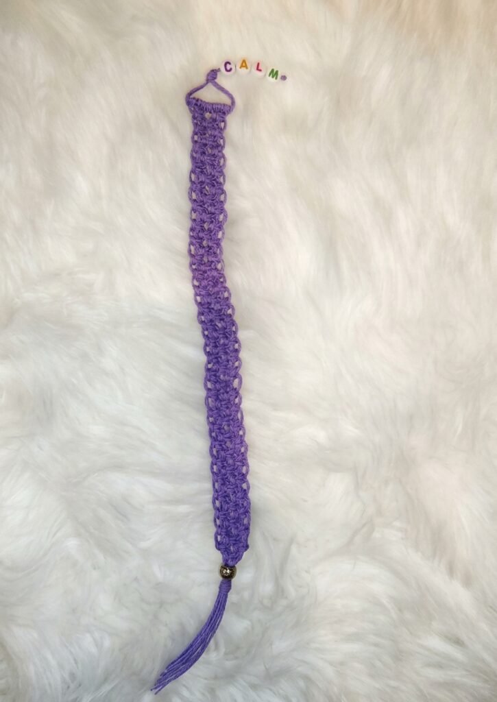 Handcrafted Bookmark “Calm”